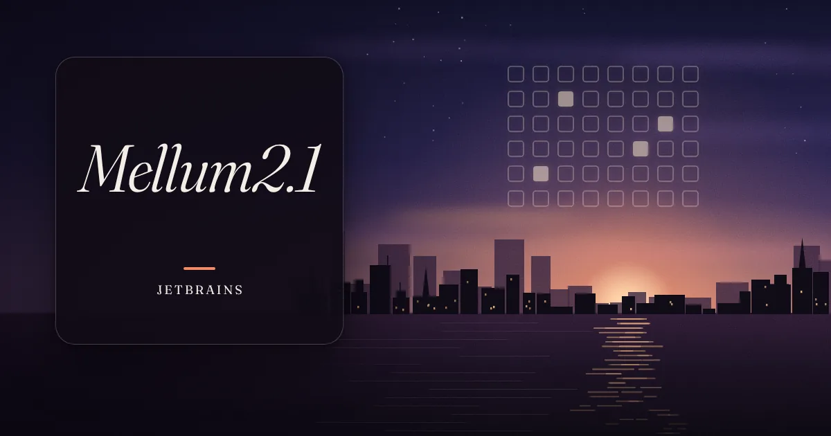 JetBrains has released Mellum2.1: an open 12B model with 2.5B active parameters, trained with RL to work inside repositories. Apache 2.0.